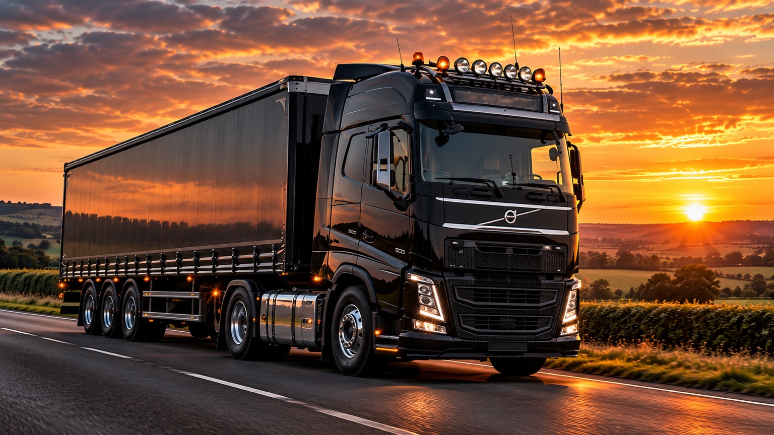 Class 1 articulated haulage truck